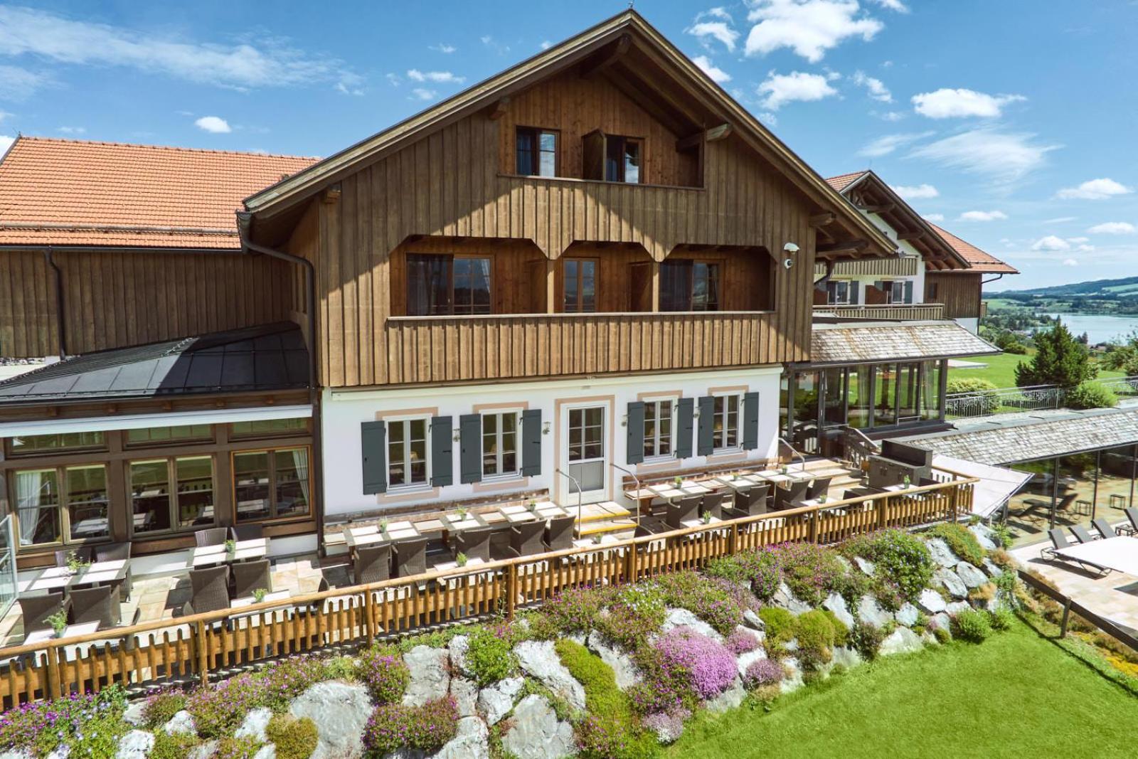 Hotel Auf Der Gsteig Gmbh Lechbruck Exterior photo